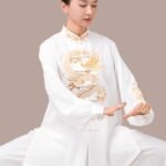 Unisex Tai Chi Kung Fu Uniform Embroidery Wushu Outfit