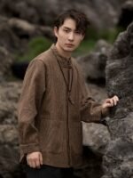 Vintage Chinese Jacket Tang Suit Men’s Top - Image 2