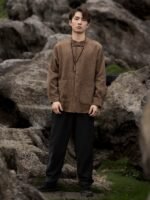 Vintage Chinese Jacket Tang Suit Men’s Top - Image 3