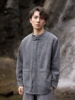 Vintage Chinese Jacket Tang Suit Men’s Top - Image 4