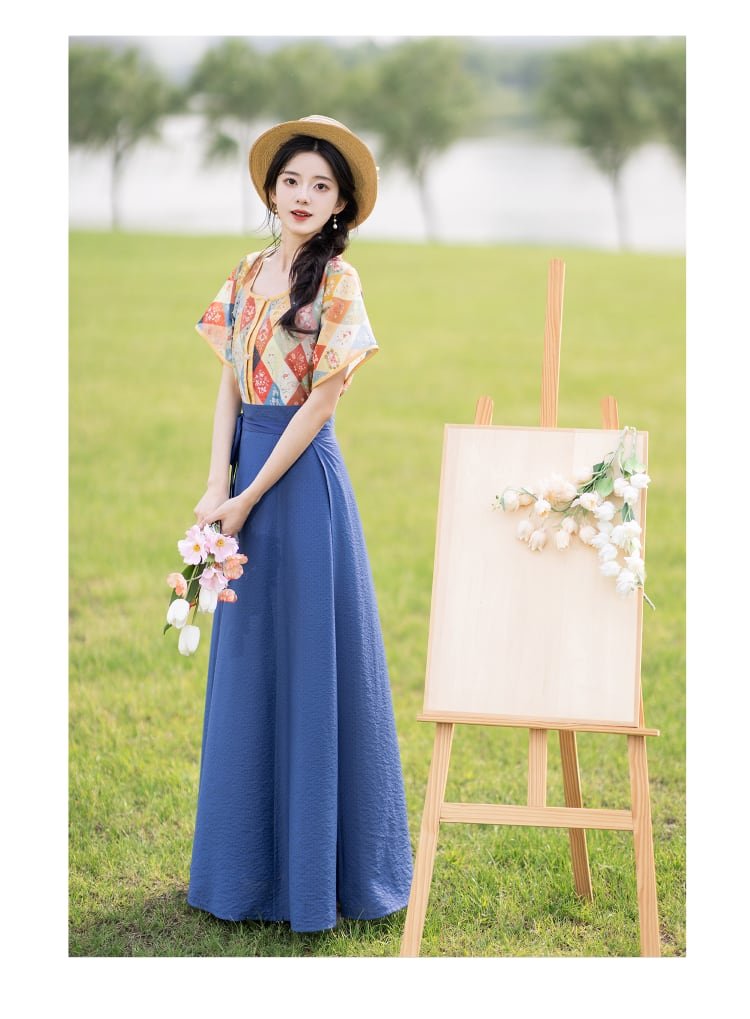 Vintage Dress For Women Tang Style&nbsp;Morden Hanfu