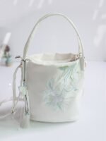 Vintage Canvas Embroidered Handbag Crossbody Shoulder Bag