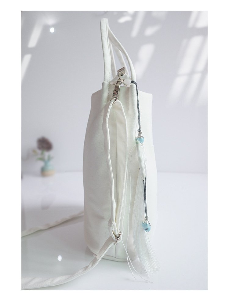 Vintage Canvas Embroidered Handbag