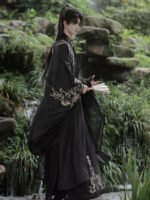 White Hanfu Male Chinese Traditional Clothing - Image 4