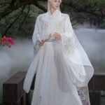 White Hanfu Male Chinese Traditional Clothing