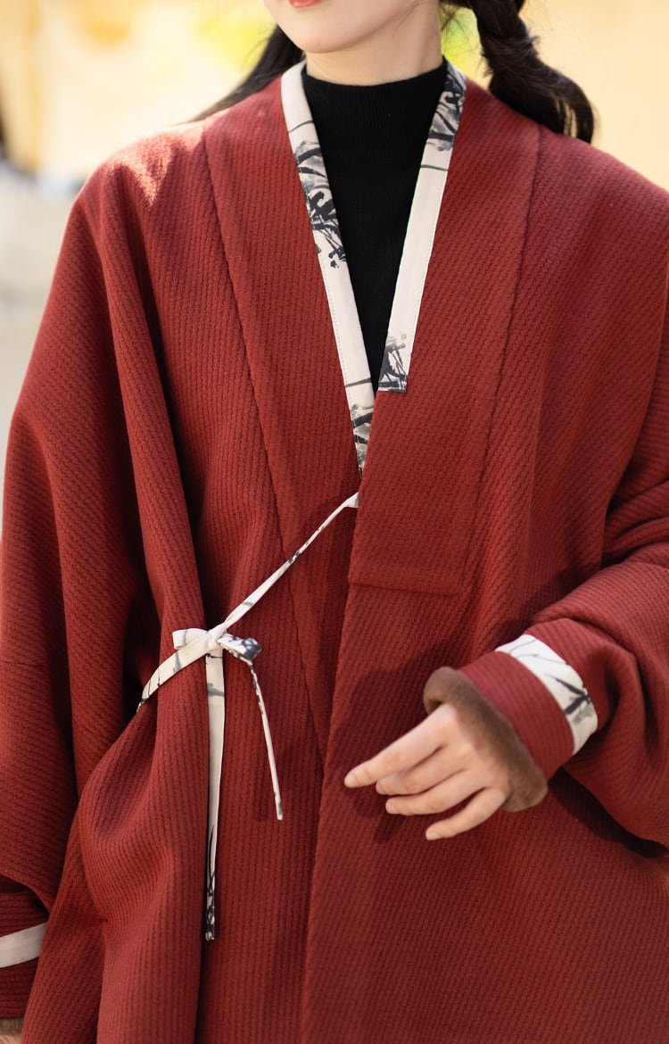 Winter Dress Coat Women Ming Dynasty Modern Hanfu