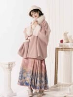 Winter Dress Women Chinese Style Cape Hanfu - Image 4
