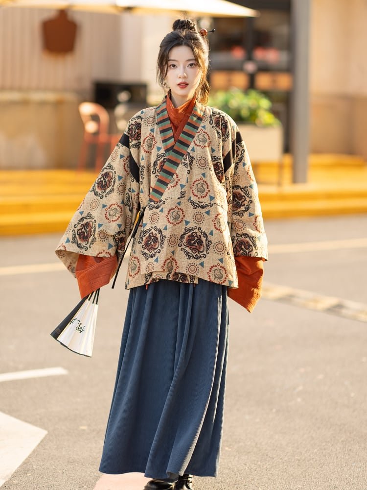 Winter Women's Dresses Jin-Style Fashion Hanfu
