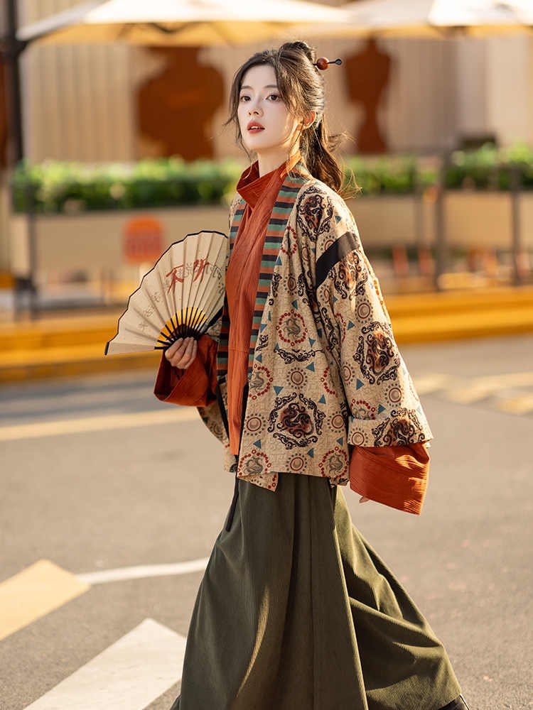 Winter Women's Dresses Jin-Style Fashion Hanfu