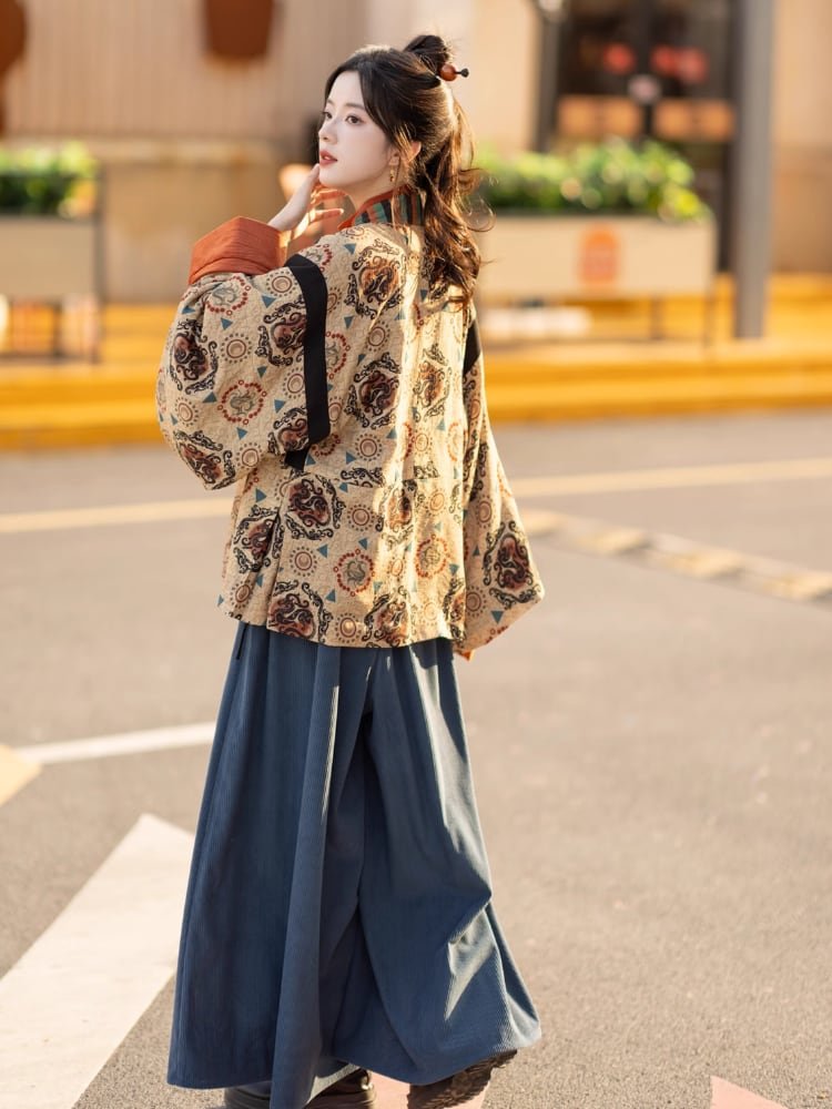 Winter Women's Dresses Jin-Style Fashion Hanfu