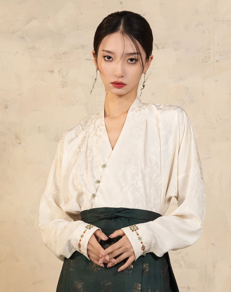Woman Shirt Chinese Fashion Hanfu Shirt
