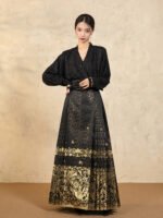 Woman Shirt Chinese Fashion Hanfu Shirt - Image 3