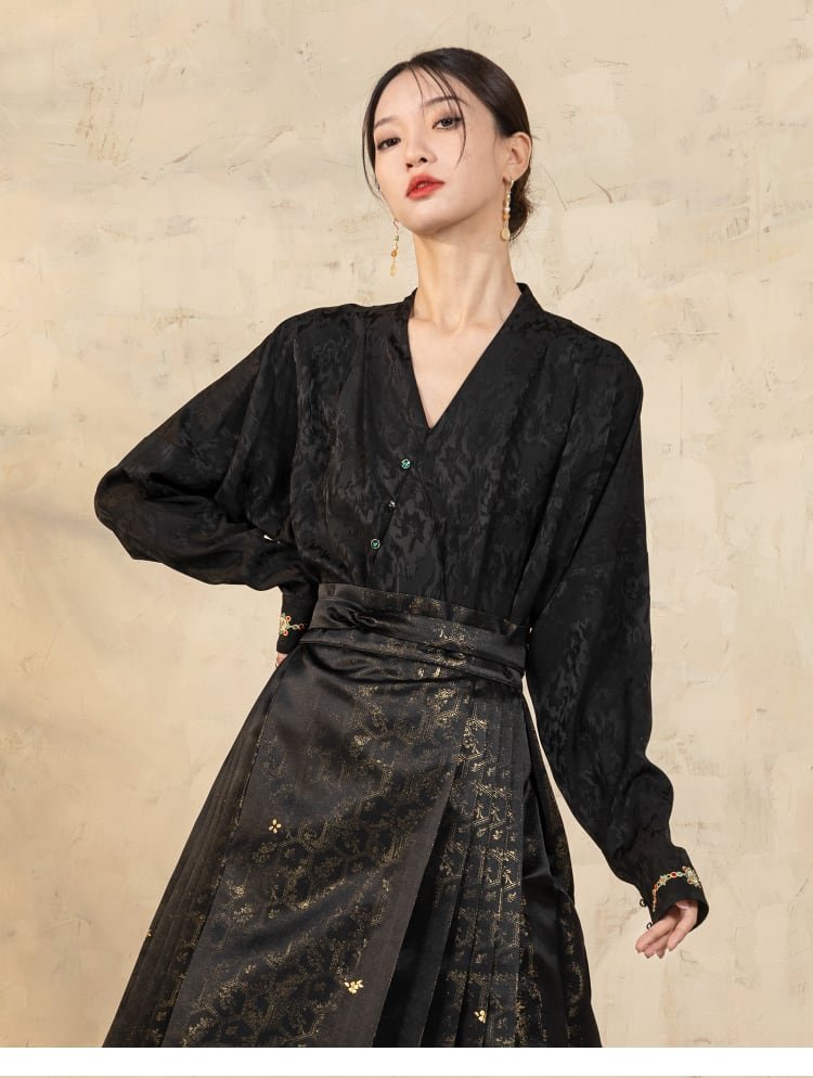 Woman Shirt Chinese Fashion Hanfu Shirt