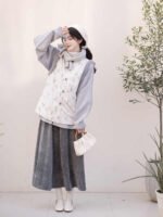 Women Dresses Winter Ming Style Fashion Hanfu - Image 3