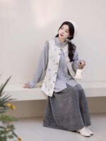 Women Dresses Winter Ming Style Fashion Hanfu - Image 4