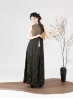 Women Long Dresses with Sun Protection Blouse - Image 2