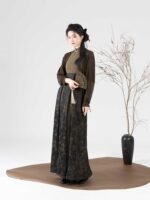 Women Long Dresses with Sun Protection Blouse - Image 3