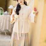 Women Winter Dress Fashion Hanfu Plus Velvet Short Coat