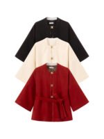 Women Winter Dress Fashion Hanfu Plus Velvet Short Coat - Image 5