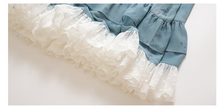 Women's Blue Dresses Daily Fashion Hanfu Dress
