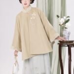 Womens Cape Chinese Woolen Cloak