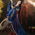Women’s Chinese Traditional Dress Wei Jin Style Hanfu