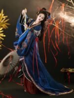 Women’s Chinese Traditional Dress Wei Jin Style Hanfu