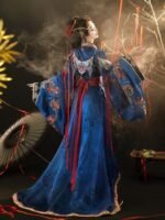Women’s Chinese Traditional Dress Wei Jin Style Hanfu - Image 2