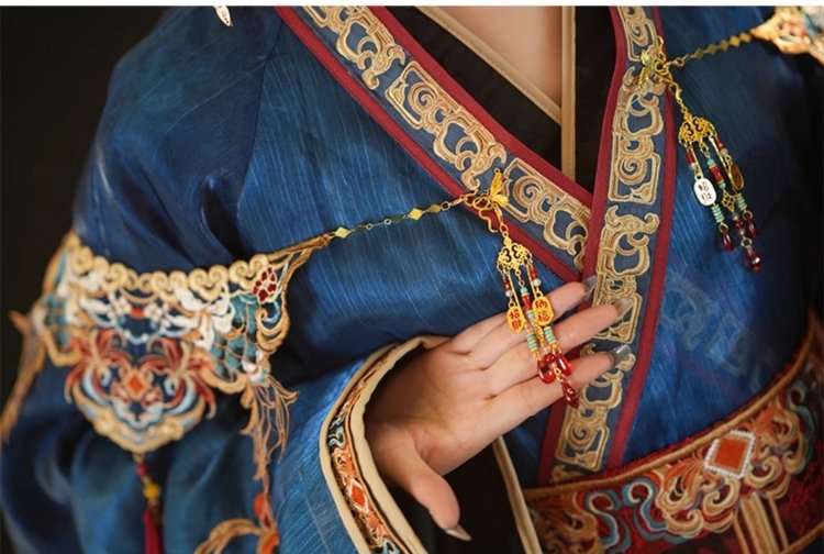 Women's Chinese Traditional Dress Wei Jin Style Hanfu