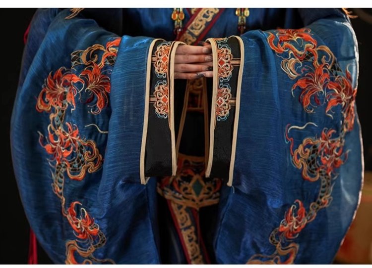 Women's Chinese Traditional Dress Wei Jin Style Hanfu