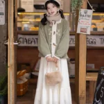 Women’s Dress Coats Winter Modern Hanfu Set