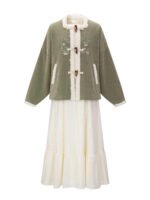 Women’s Dress Coats Winter Modern Hanfu Set - Image 5