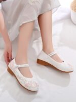 Womens Embroidered Shoes Hanfu Shoes