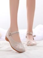 Womens Embroidered Shoes Hanfu Shoes - Image 4