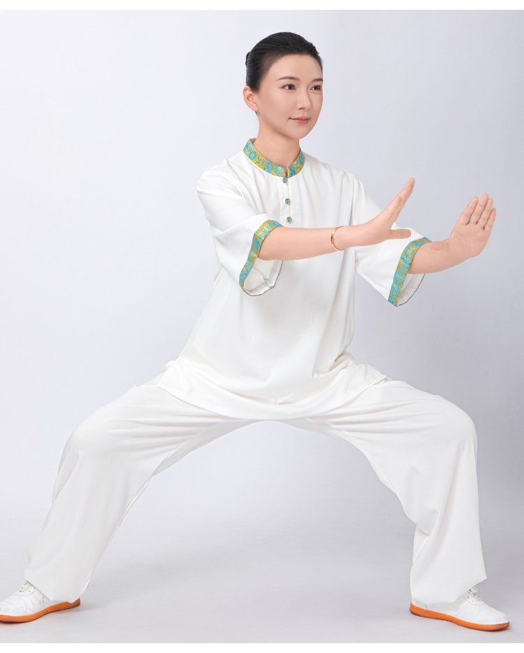 Women’s Tai Chi Gear Summer Cotton Linen Outfit