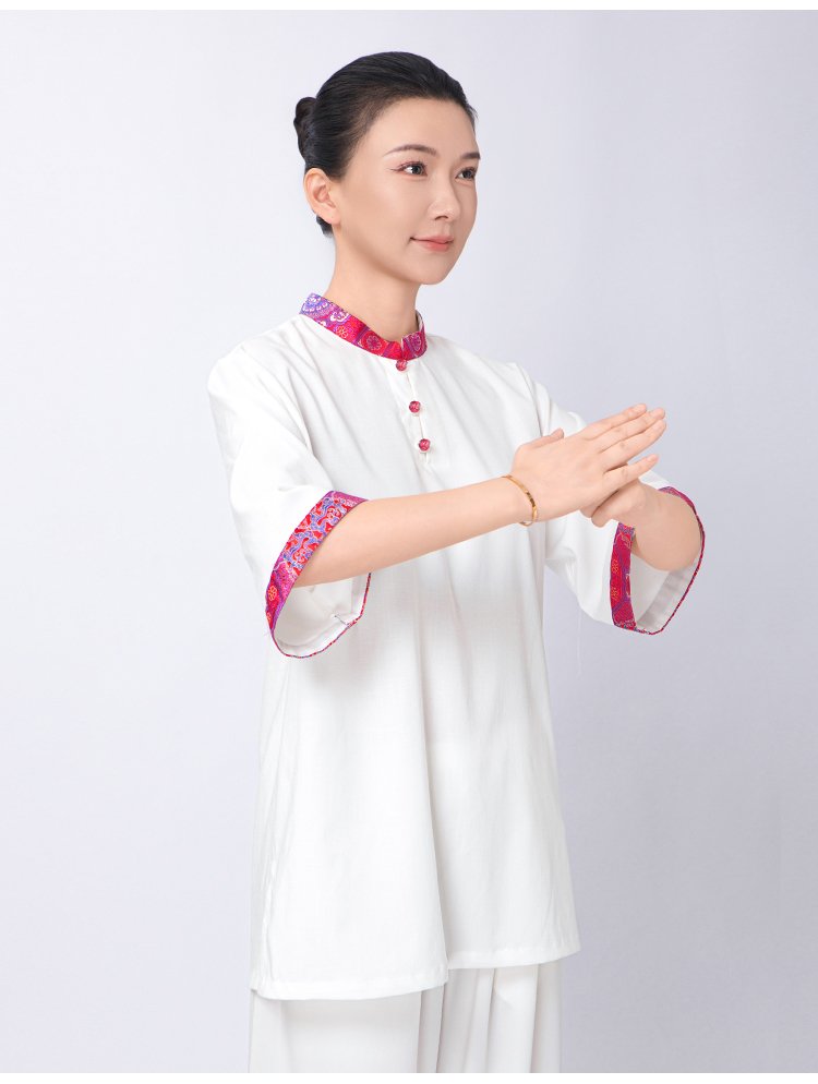 Women’s Tai Chi Gear Summer Cotton Linen Outfit