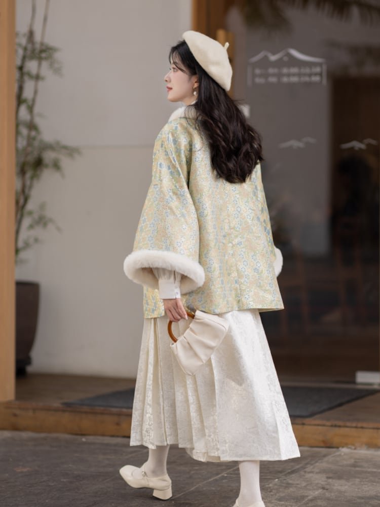 Women's Winter Dress Coats Ming Style Hanfu