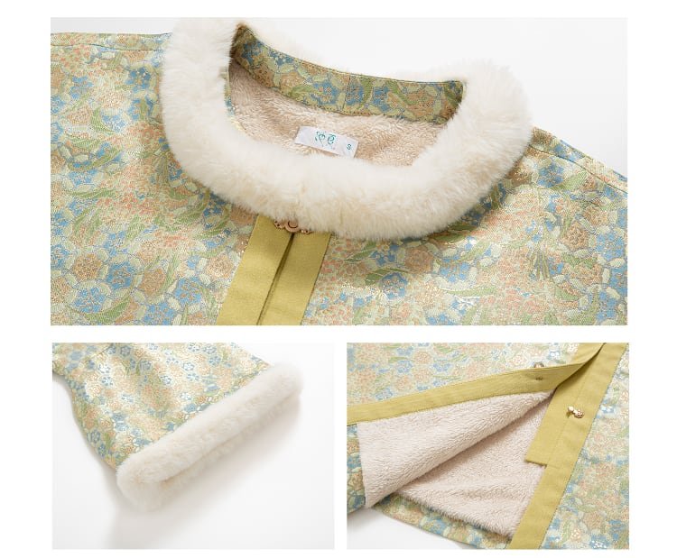 Women's Winter Dress Coats Ming Style Hanfu