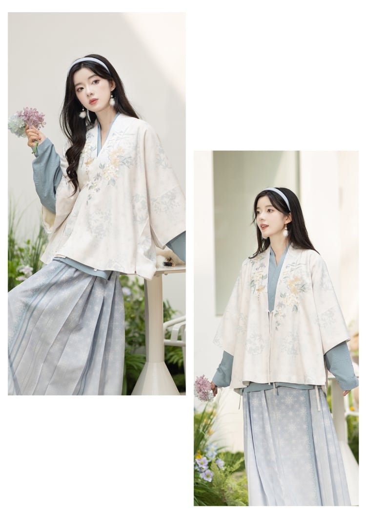 Womens Winter Dress Ming Dynasty Modern Hanfu