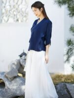 Chinese Style Zen Hanfu Tea Clothes Female - Image 3