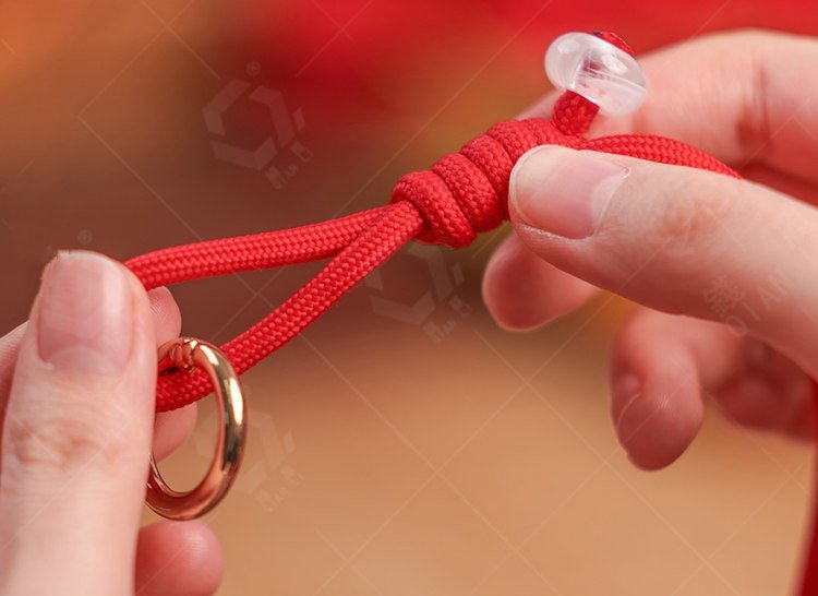 adjustable cord embroidered chinese sachet phone charm