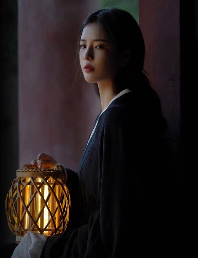 Ancient China Clothing Black Hanfu