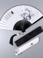 Ancient Chinese Fan Portable Bamboo Folding Fan