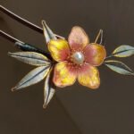 Ancient Chinese Hair Pin Handmade Flower Hairpin
