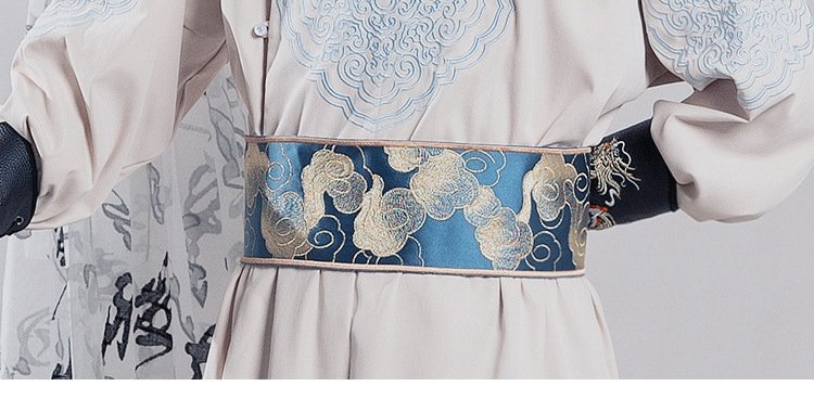 Ancient Chinese Men's Clothes Hanfu Robe