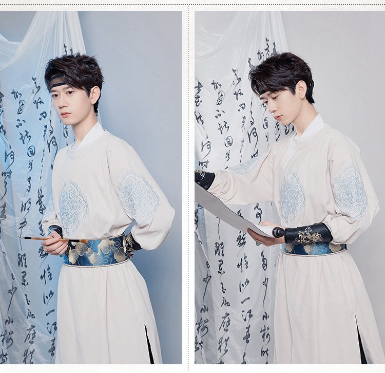 Ancient Chinese Men's Clothes Hanfu Robe