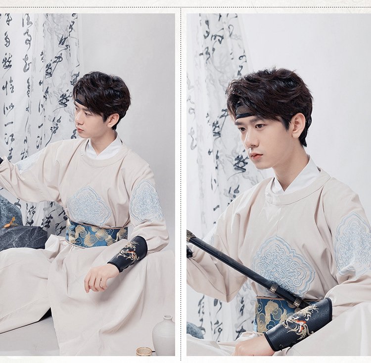 Ancient Chinese Men's Clothes Hanfu Robe