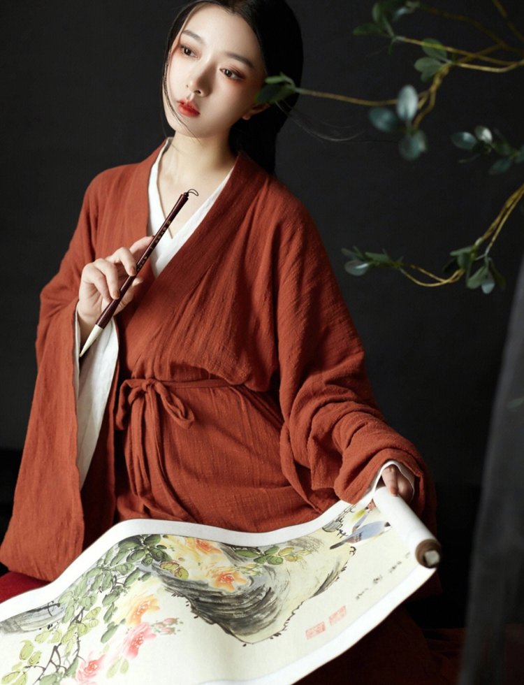 Red Hanfu Dress Women
