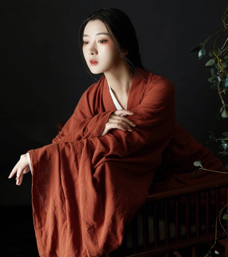 Red Hanfu Dress Women
