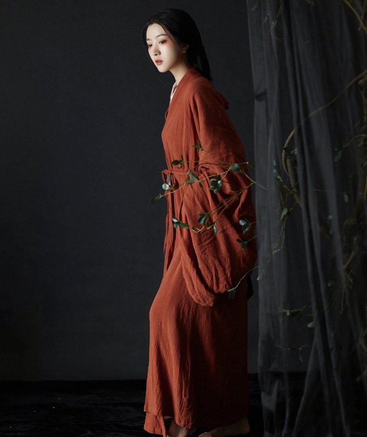 Red Hanfu Dress Women